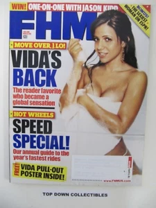 FHM  Magazine   April  2005     Vida  Guerra Pull-Out Poster Inside - Picture 1 of 1