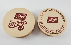 20 Vintage Schlitz Beer Coasters New Clean barware cardboard advertising 1968 - Picture 1 of 8
