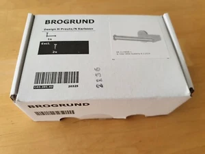 IKEA BROGRUND Toilettenpapierhalter Klopapierhalter Halter Edelstahl 003.285.40 - Bild 1 von 3
