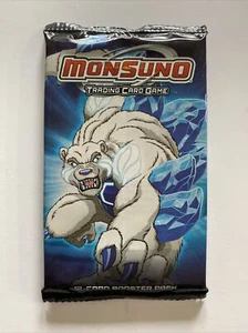 Monsuno Trading Card Game Booster Pack Topps TCG CCG Blue New! - Picture 1 of 2