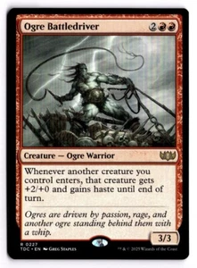 Magic The Gathering - Ogre Battledriver #227 - Commander: Tarkir: Dragonstorm - Casi Como Nuevo - Imagen 1 de 2