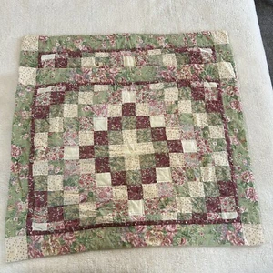 Patch Hand Quilted Standard Sham Set Of 2 Muti color - Picture 1 of 8