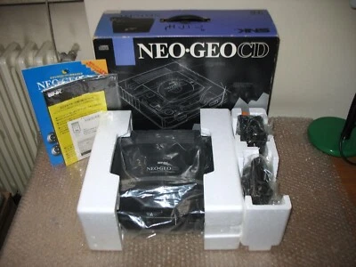 BOXED SNK NEO GEO CD TOP LOADING CONSOLE JAP IMPORT!LIKE NEW CONDITION! - Immagine 1 di 4
