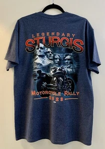 Neu Legendäres T-Shirt Sturgis Motorrad Rallye 2023 Kurzarm grau Gr. L - Bild 1 von 7