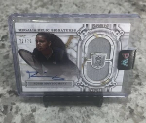2024 Topps Royalty Tennis ROBIN MONTGOMERY Regalia Relic Signatures Auto /75 - Picture 1 of 2