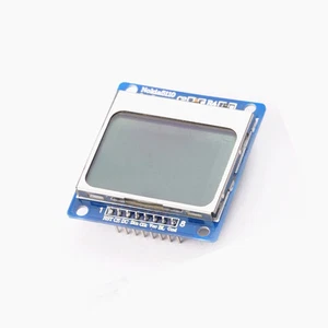 84x48 Nokia LCD Module Blue Backlight Adapter PCB Nokia 5110 LCD For Arduino - Picture 1 of 4