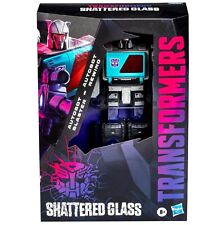 HASBRO PULSE TRANSFORMERS SHATTERED GLASS VOYAGER BLASTER REWIND ACTION FIGURE
