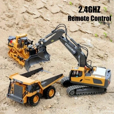 RC Car Children Toys Remote Control Car Toys for Boys Radio Control Excavator - Image 1 of 4