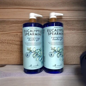 Pharm to Table ~ Gel doccia energizzante menta piperita eucalipto 32 fl oz 2pk - Foto 1 di 5
