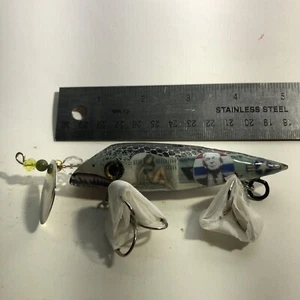 Miami Dolphins Fishing Lure, Vintage Bomber Style By Gary Clark Donald Trump Lur - Picture 1 of 10