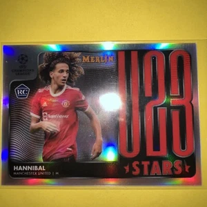 2021-22 TOPPS MERLIN HANNIBAL ROOKIE U23 STARS #U23-8 MANCHESTER UNITED - Picture 1 of 2