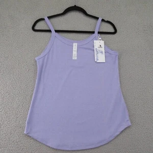 Icyzone 3 Pack Tank Tops Purple Gray Black Sleeveless Scoop Neck Workout L New - Picture 1 of 10