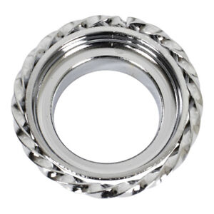 Chrome Square Twisted Headset CUP Lowrider Cruiser Bikes