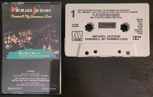 Michael Jackson - Farewell My Summer Love (1984) Cassette Tape *LIKE NEW* - Picture 1 of 1
