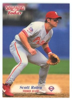 1998 Fleer Sports Illustrated Then and Now Scott Rolen Phillies #128 - Image 1 of 2