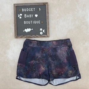 ATHLETA Girl Record Breaker 3" Shorts Galaxy Size XL/14 - Picture 1 of 3