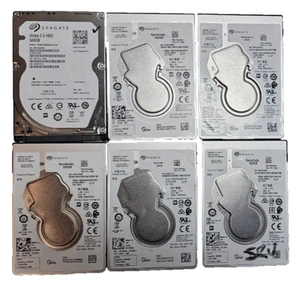 Lot 6 Seagate Barracuda/Video 2.5" 500GB SATAIII 6Gbs HDD's 5.4KRPM, Wiped, Good - Picture 1 of 4
