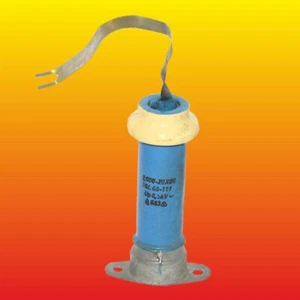 600 pF 8,5 kV HOCHVOLT DDR DRALORIC VISHAY TYP KERAMIK KONDENSATOR 20x80 - Bild 1 von 5