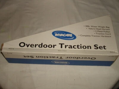 Новый в коробке Invacare шеи назад тяги комплект над дверью шейный комплект 20 фунтов вес сумка  - Изображение 1 из 3