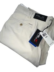 Ralph Lauren RLX Performance Stretch Golfhose Herren 40x32 Basic Sand Neu mit Etikett - Bild 1 von 16
