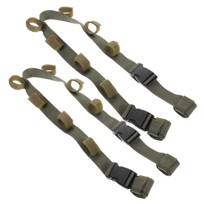 Soporte de caña de pescar para coche 2 piezas correa de almacenamiento de aparejos para cama de camión Foto 1 de 4