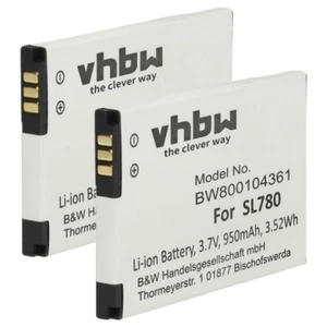 2x bateria do Siemens Gigaset SL800H Pro SL78 SL750H Pro SL750H SL750 950mAh 3,7V - Zdjęcie 1 z 9
