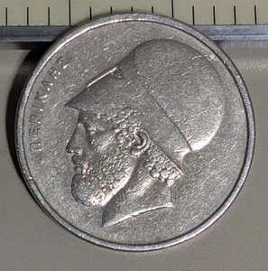 1976 Greece 20 Drachmes Circulated KM# 120 - Picture 1 of 3