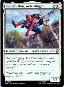 Spider-Man, Web-Slinger C Criatura Legendaria — Araña Héroe Humano Lámina Marvel's S - Imagen 1 de 2