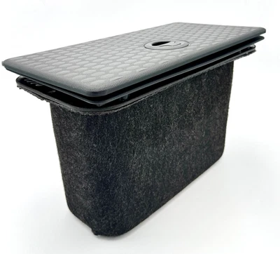 ✅ 2012-2025 CL RAM 1500 2500 3500 CONTENEDOR DE HIELO CONJUNTO DE ALMACENAMIENTO DE CARGA SEGUNDA FILA REVESTIMIENTO OEM Foto 1 de 4