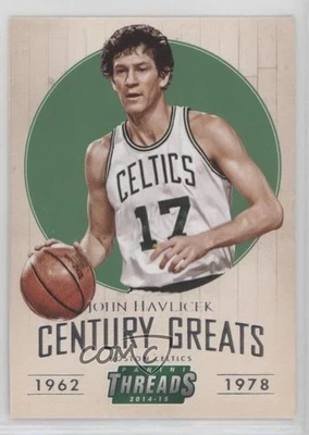2014-15 Panini Threads Century Greats John Havlicek #18 HOF - Image 1 of 2