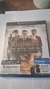 Kingsman: The Secret Service 4K Ultra HD + Blu-ray + Digital New Sealed - Picture 1 of 2