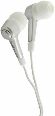 KENABLE QTX EC9S in-Ear MP3 Handy PC Ohrhörer Silber & Weiß