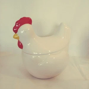 Tarro de galletas de pollo de gallina de colección Stonewear - Imagen 1 de 8