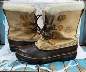 Sorel Kaufman Bighorn Thermo Winter/Schneestiefel Herren US 12 Braun Schnürung EUC - Bild 1 von 12