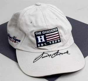 THE CASCADES Hot Springs VA Ball Golf Cap/Hat Autographed/Signed by SAM SNEAD - Picture 1 of 5