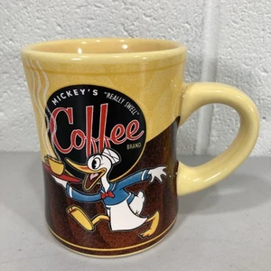 Donald Duck ~ Mickey’s Really Swell Coffee ~ Taza de té ~ Parques temáticos de Disney - Imagen 1 de 12