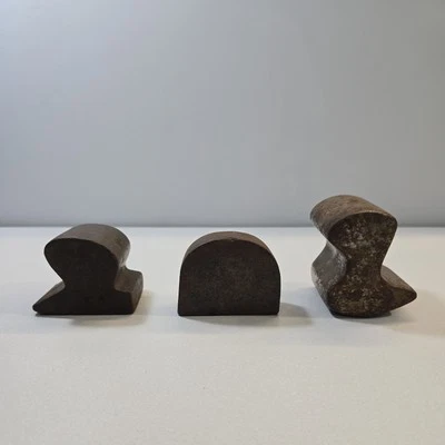 Lot of 3 Vintage Unmarked Auto Dolly Repair Tools - Image 1 of 4