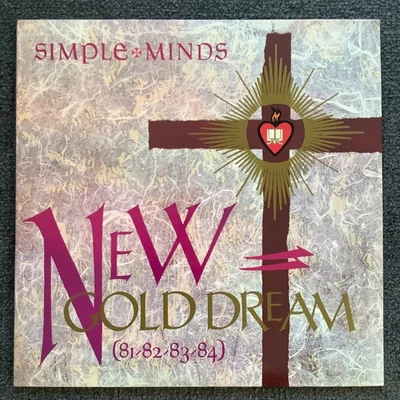 Color Vinyl 12" Simple Minds New Gold Dream UK 1982 Played 1x w/VRP Near Mint LP - Image 1 of 4
