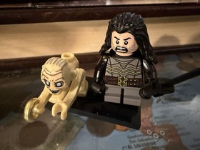 Hobbit Kili The Dwarf Custom Lego Minifigure 79018 Lord Of The Rings + Gollum