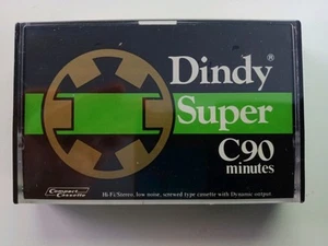 HIGH QUALITY SUPER C90 AUDIO TAPE - NEW SEALED 90 MINUTE - BLANK CASSETTE TAPE - Picture 1 of 3