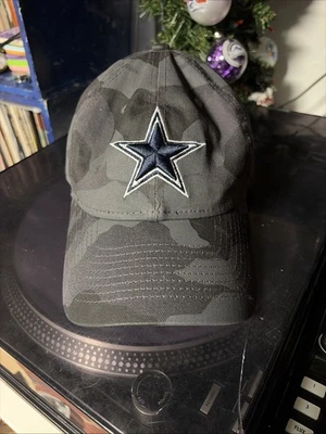 Кепка регулируемая Dallas Cowboys черная камуфляжная серая New Era NFL футбол хлопок - Изображение 1 из 4