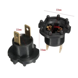 For MAZDA 2 3 5 323 B28V510A3A A Pair Of Headlight Globe Bulb Holder Socket H7 - Picture 1 of 5