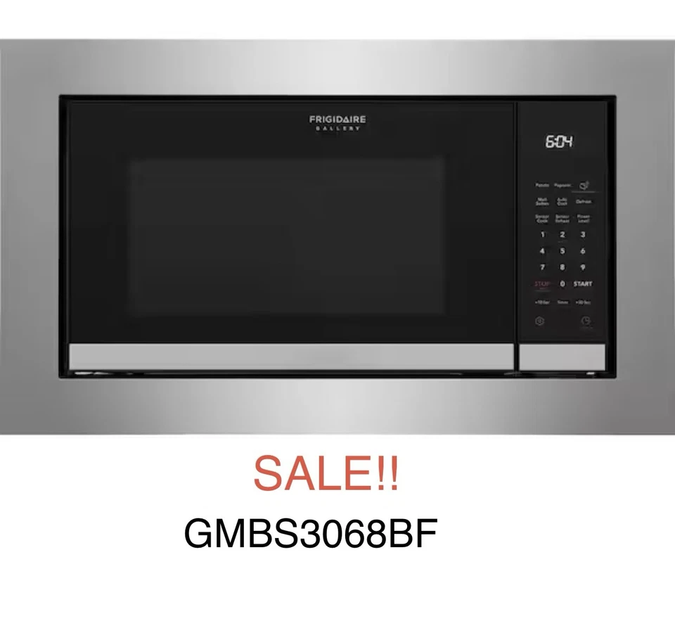 Frigidaire Gallery Series GMBS3068BF 2,2 pés cúbicos Micro-ondas embutido pés - Imagem 1 de 2