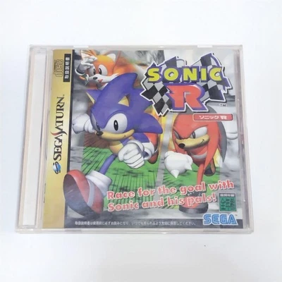 Sonic R Sega Saturn Video Game Software Japan Import - Image 1 of 3