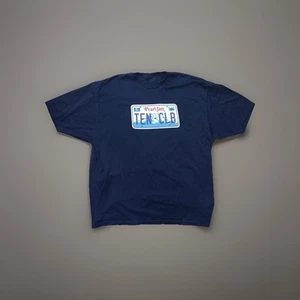 Official Pearl Jam 2023 Ten Club T Shirt XL WA License Plate - Picture 1 of 3