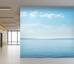 3D Calm Ocean 8474 Wallpaper Mural Wall Print Wall Wallpaper Murals US Coco - Picture 1 of 11