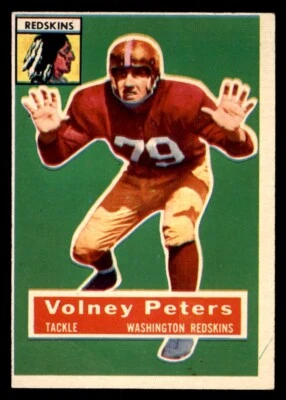 1956 Topps Football #73 Volney Peters VG/EX - Image 1 of 2