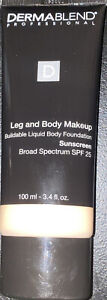 Dermablend Professional Leg  Body Makeup Fair Ivory 10N 3.4 oz BB 10/22 Sealed