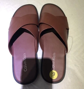 calvin klein red sandals size 9 - Picture 1 of 1
