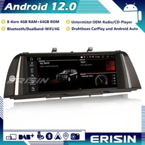 10.25" IPS Android 13 Autoradio GPS Wifi DAB+iDrive CarPlay BMW F10/F11 5er NBT - Bild 1 von 18